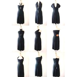 Narcissist Pamela Many Ways Dress, black